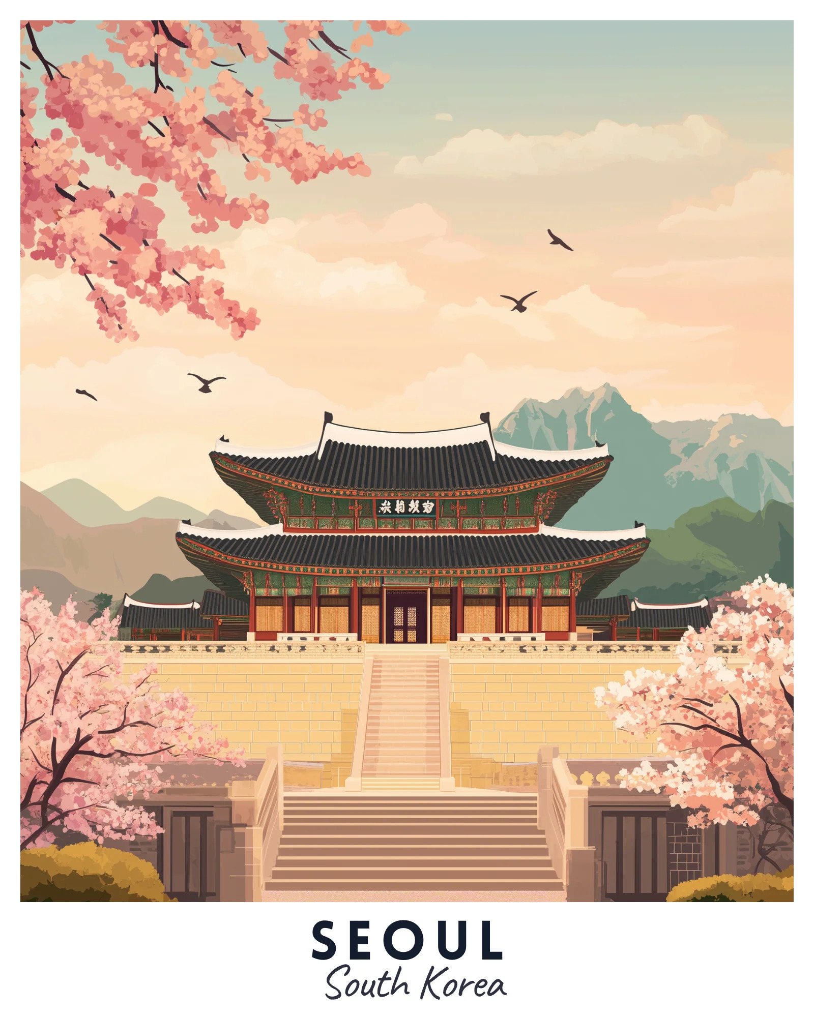 Seoul-TravelPoster